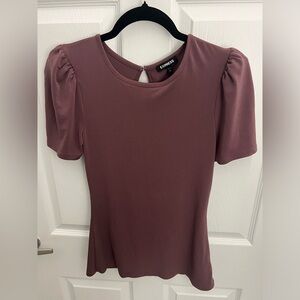 Express Puff Shoulder Top
